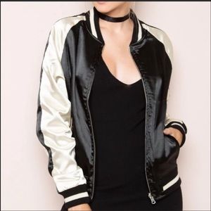 Brandy Melville Reversible Bomber Jacket